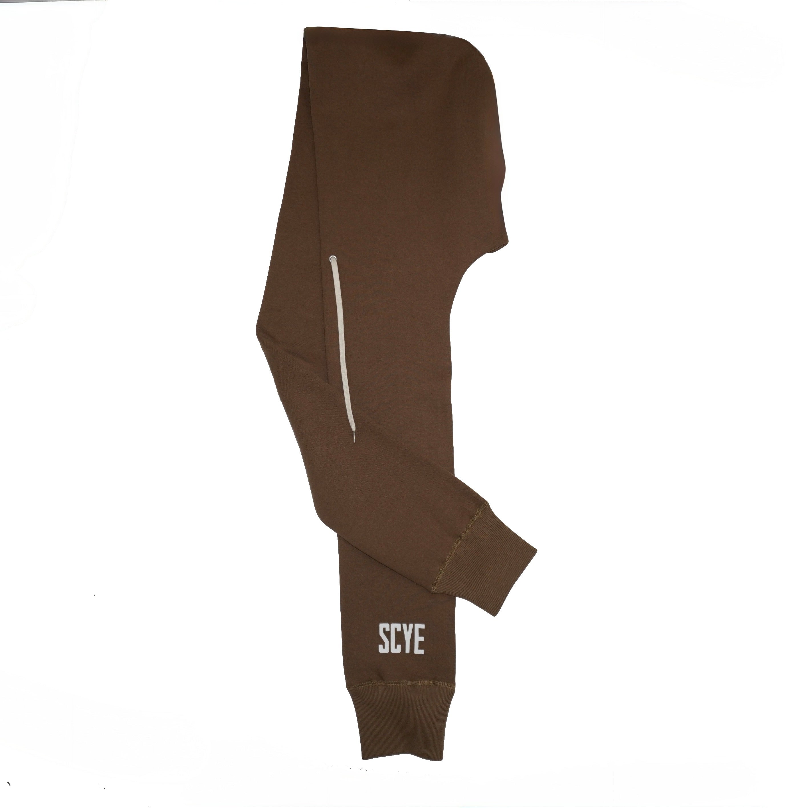 [SCYE BASICS] Fleece Back Jersey Hooded Scarf