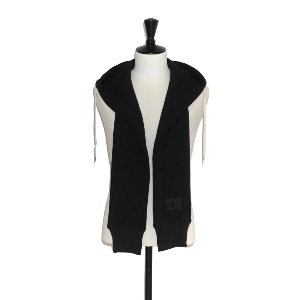 [SCYE BASICS] Fleece Back Jersey Hooded Scarf