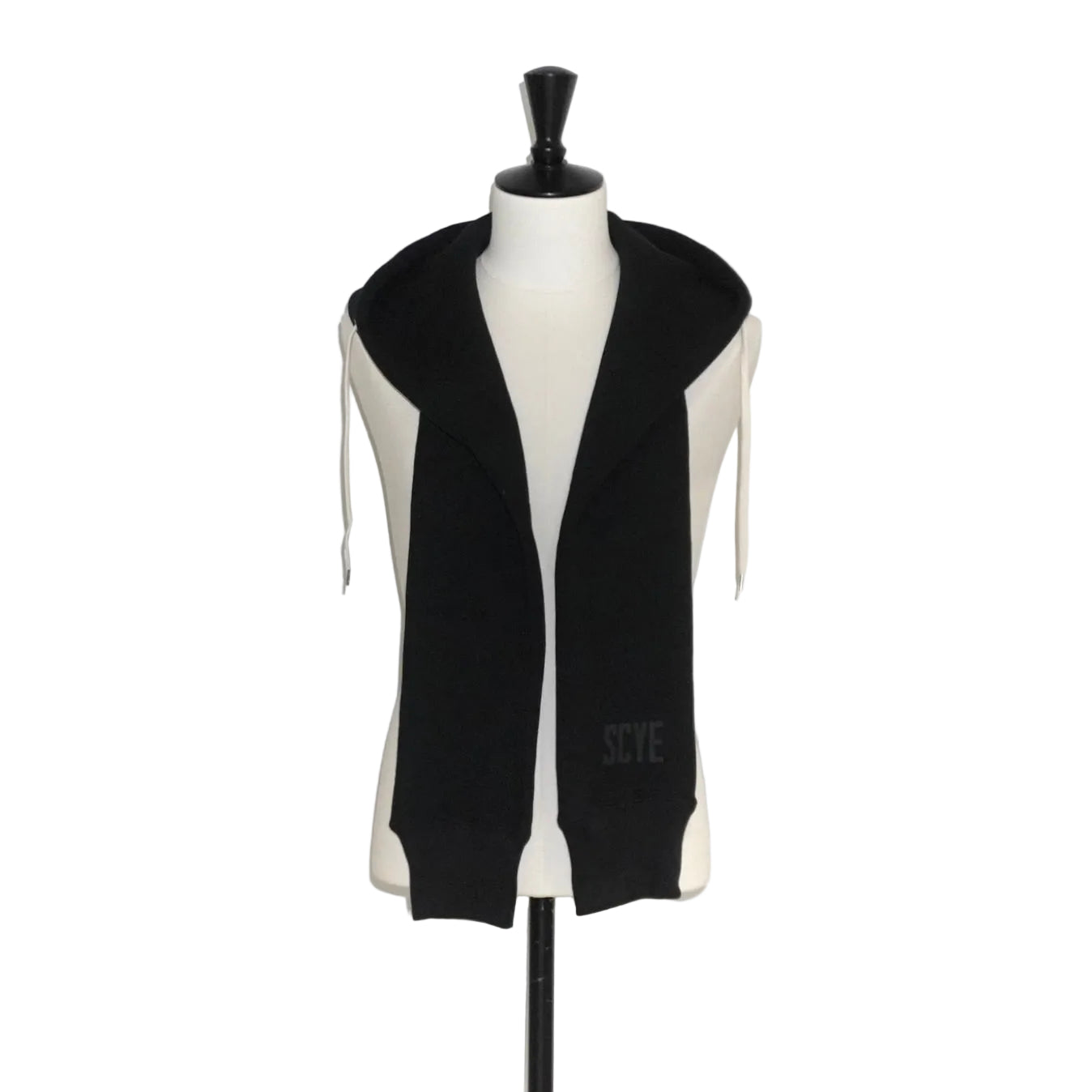[SCYE BASICS] Fleece Back Jersey Hooded Scarf