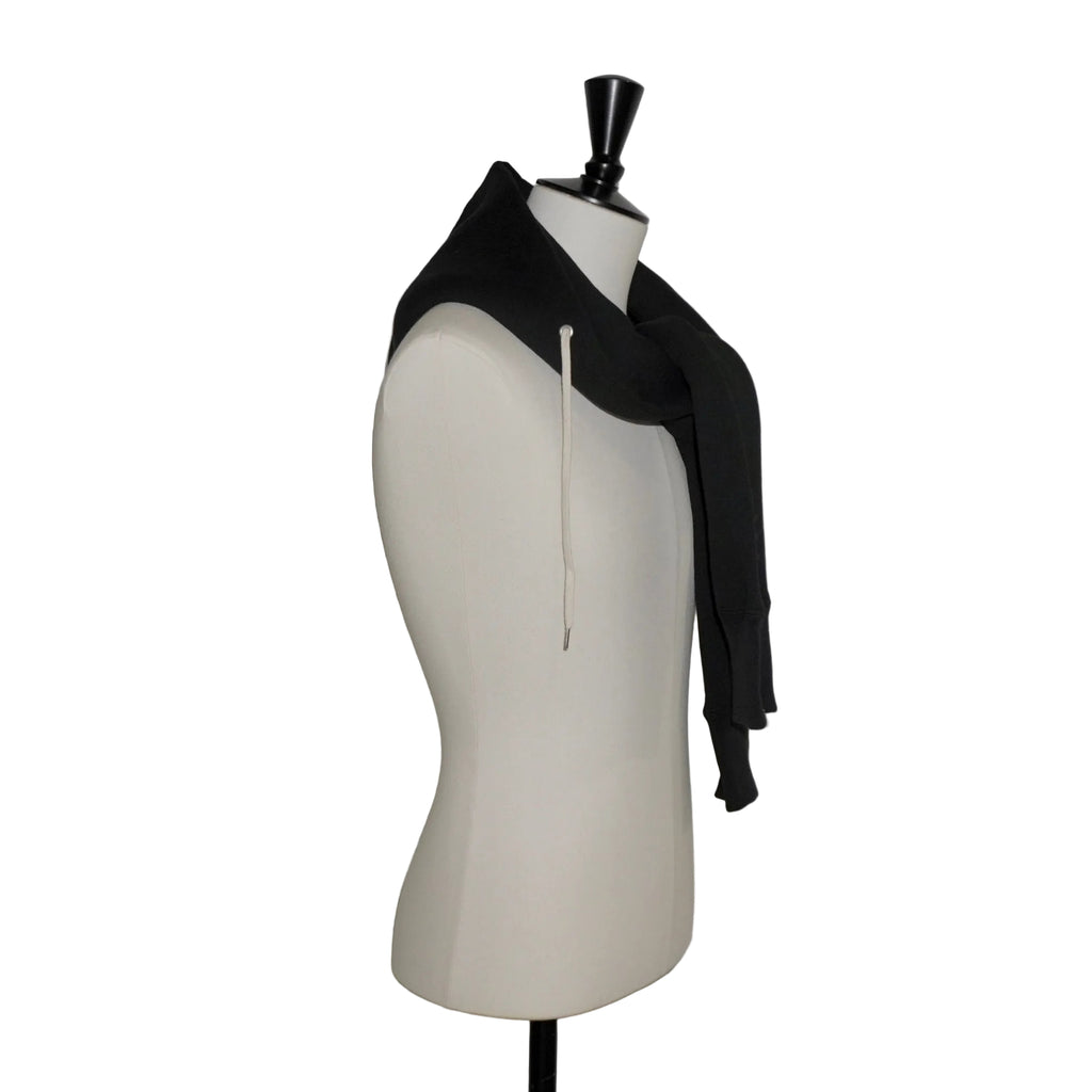 [SCYE BASICS] Fleece Back Jersey Hooded Scarf