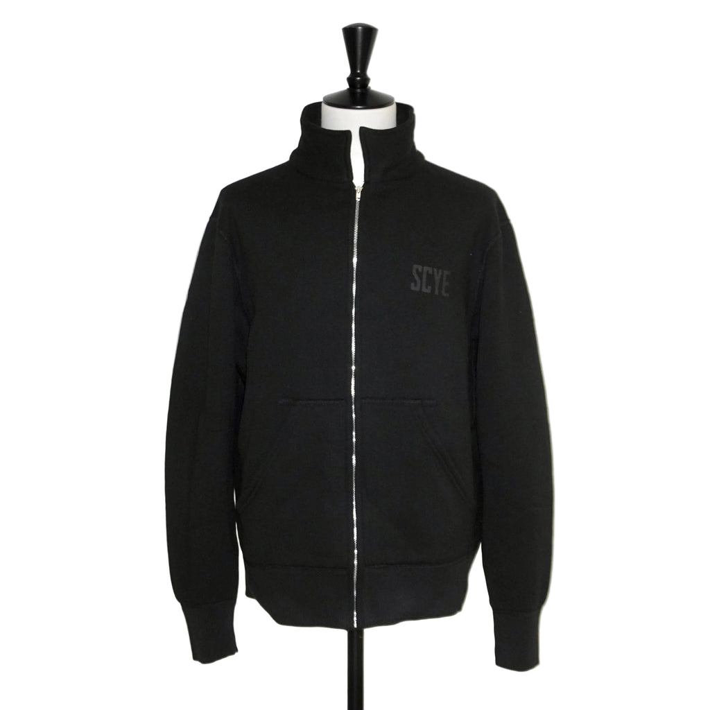 [SCYE BASICS] Fleece Back Jersey Zip Up Top