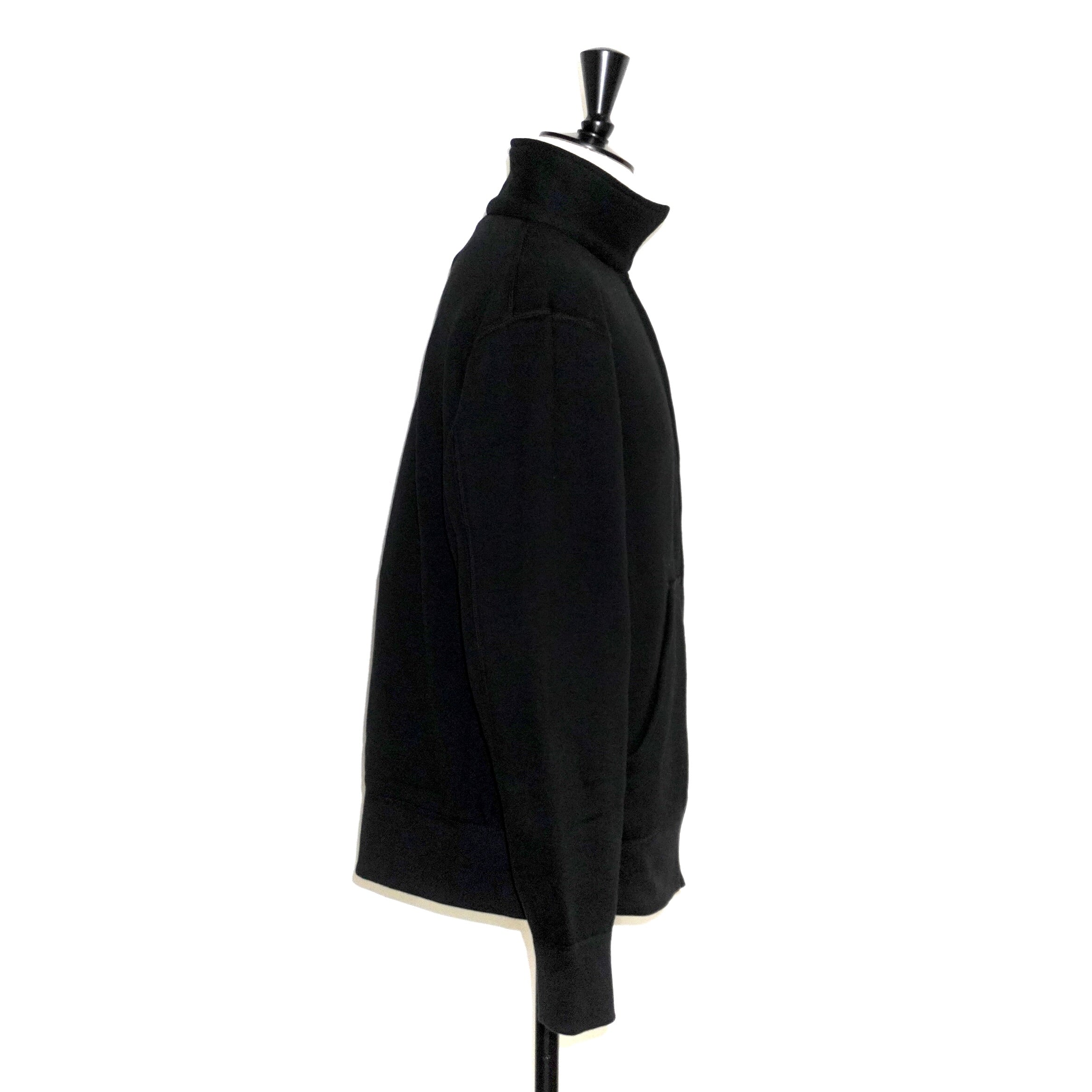 [SCYE BASICS] Fleece Back Jersey Zip Up Top