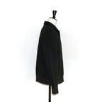 [SCYE BASICS] Fleece Back Jersey Zip Up Top
