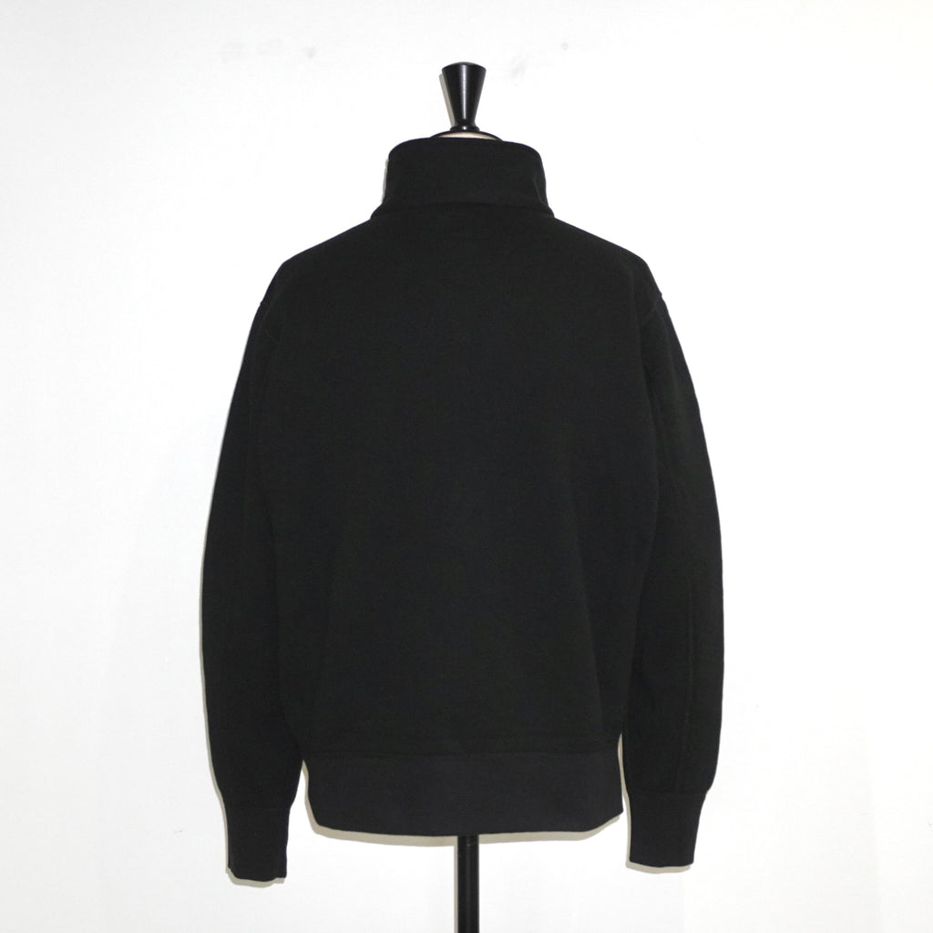 [SCYE BASICS] Fleece Back Jersey Zip Up Top