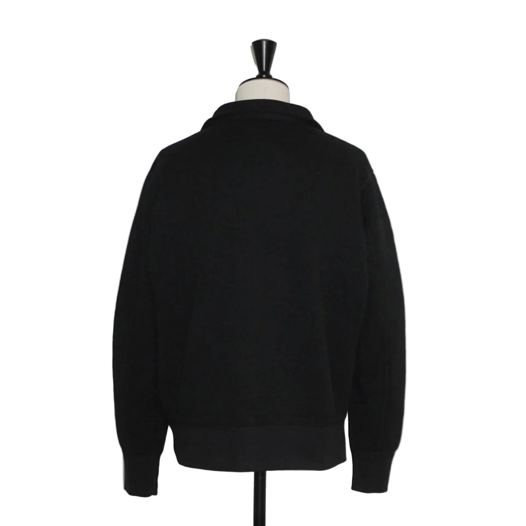 [SCYE BASICS] Fleece Back Jersey Zip Up Top