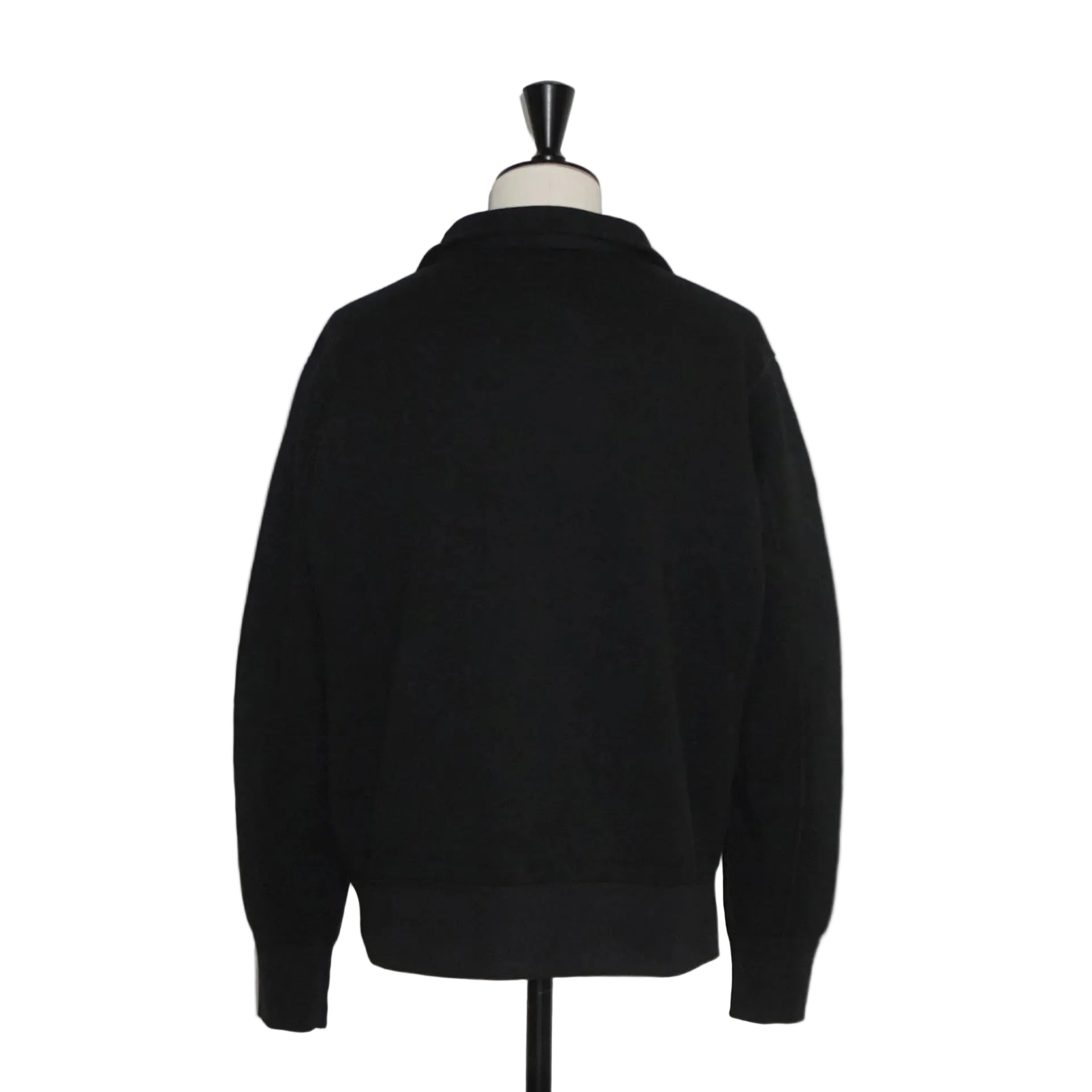 [SCYE BASICS] Fleece Back Jersey Zip Up Top