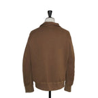[SCYE BASICS] Fleece Back Jersey Zip Up Top