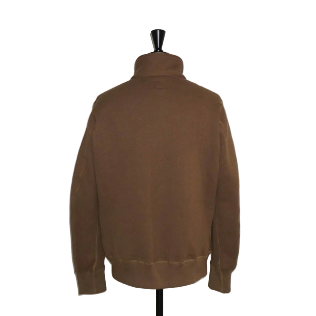 [SCYE BASICS] Fleece Back Jersey Zip Up Top