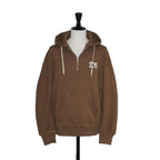 [SCYE BASICS] Fleece Back Jersey Half Zip Hoodie