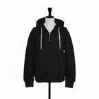 [SCYE BASICS] Fleece Back Jersey Half Zip Hoodie