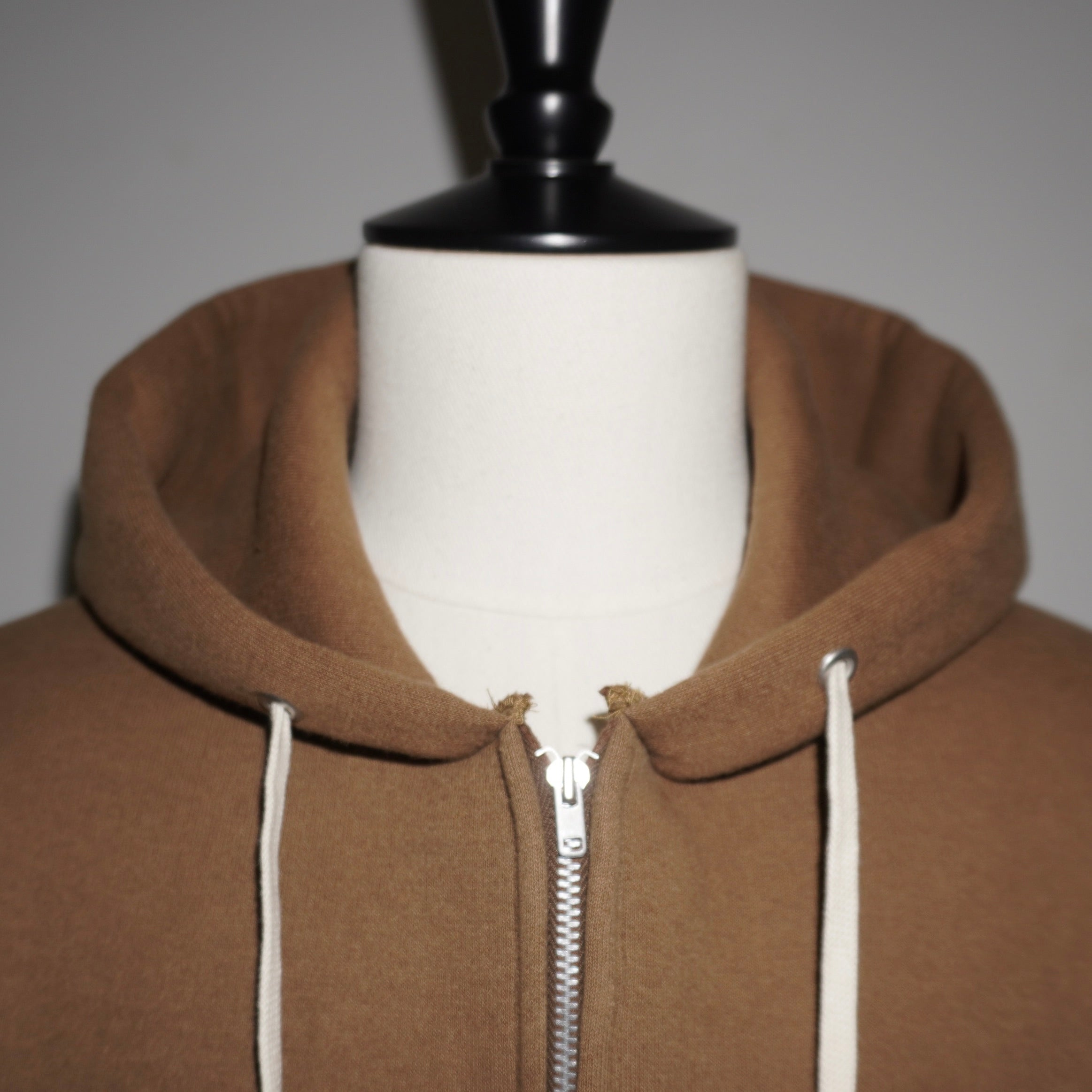 [SCYE BASICS] Fleece Back Jersey Half Zip Hoodie