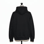 [SCYE BASICS] Fleece Back Jersey Half Zip Hoodie