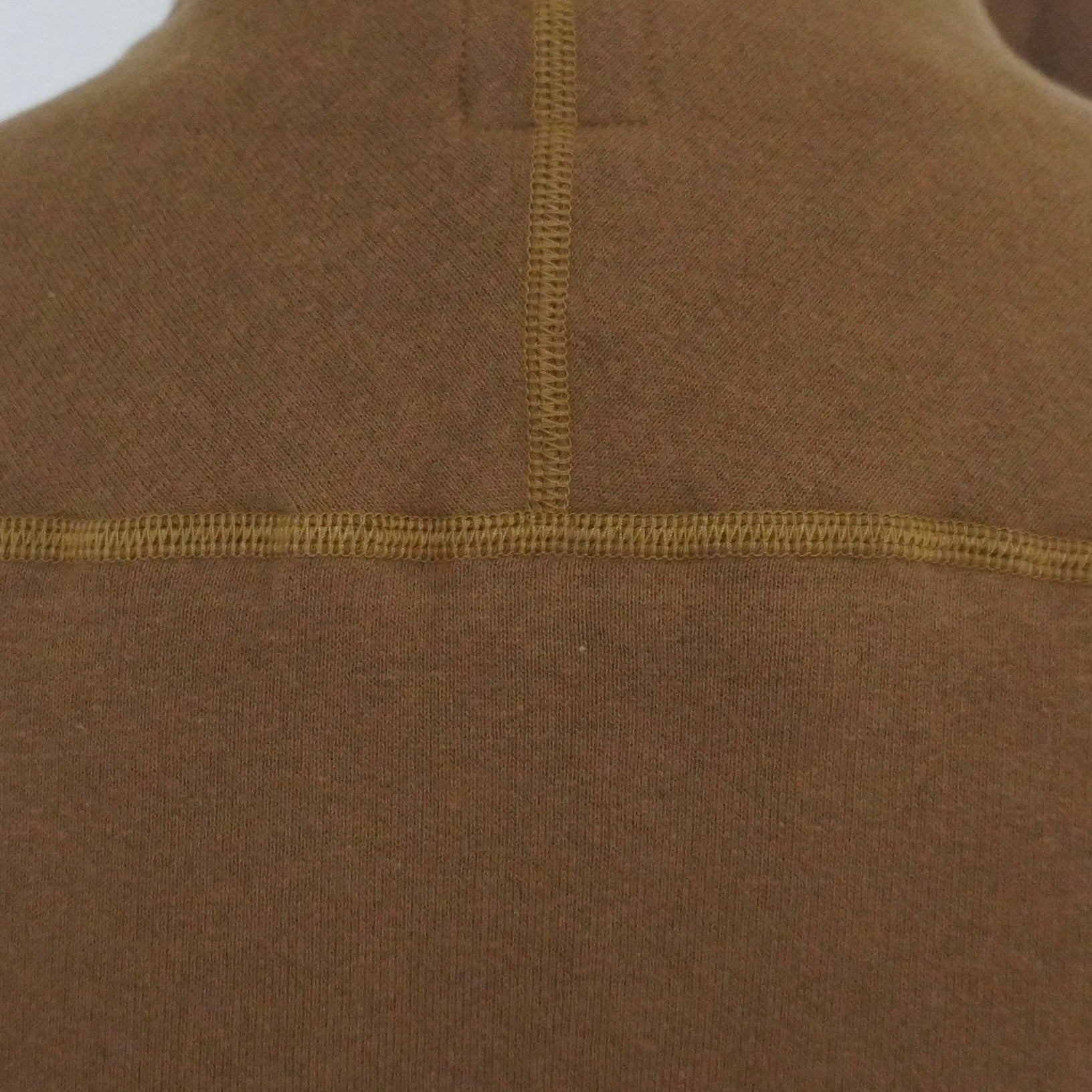 [SCYE BASICS] Fleece Back Jersey Half Zip Hoodie