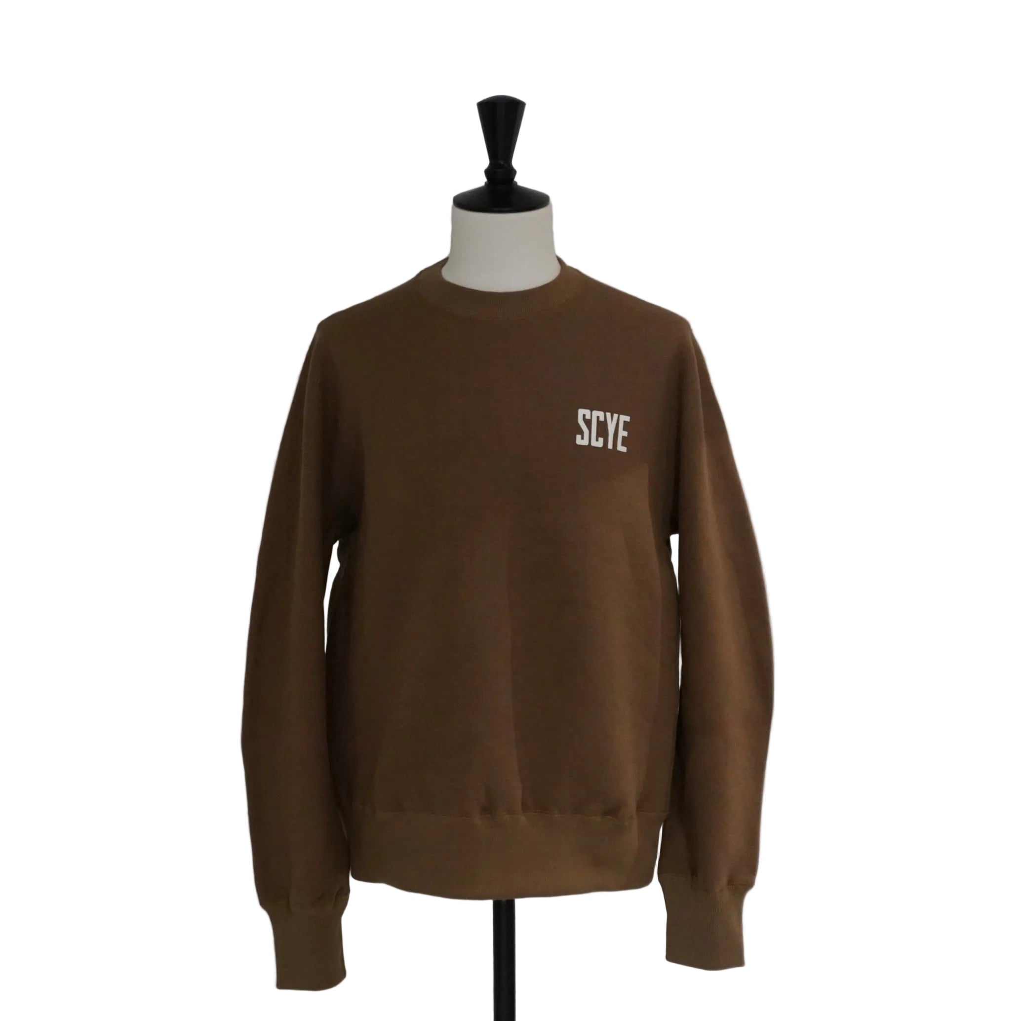 [SCYE BASICS] Fleece Back Jersey Sweat Shirt