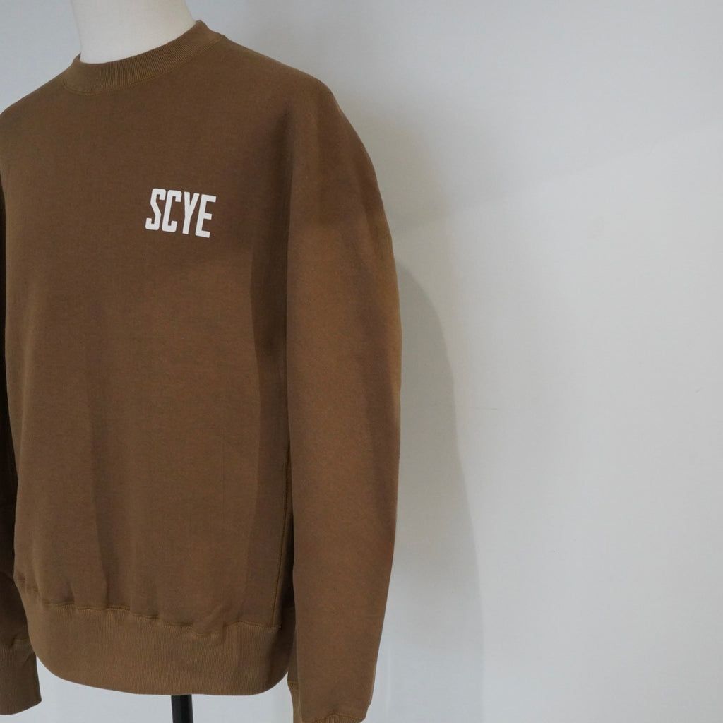 [SCYE BASICS] Fleece Back Jersey Sweat Shirt