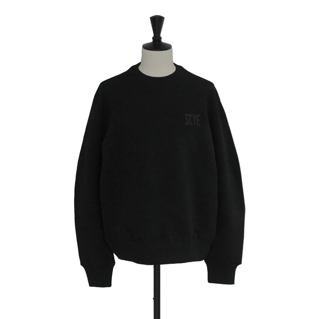 [SCYE BASICS] Fleece Back Jersey Sweat Shirt