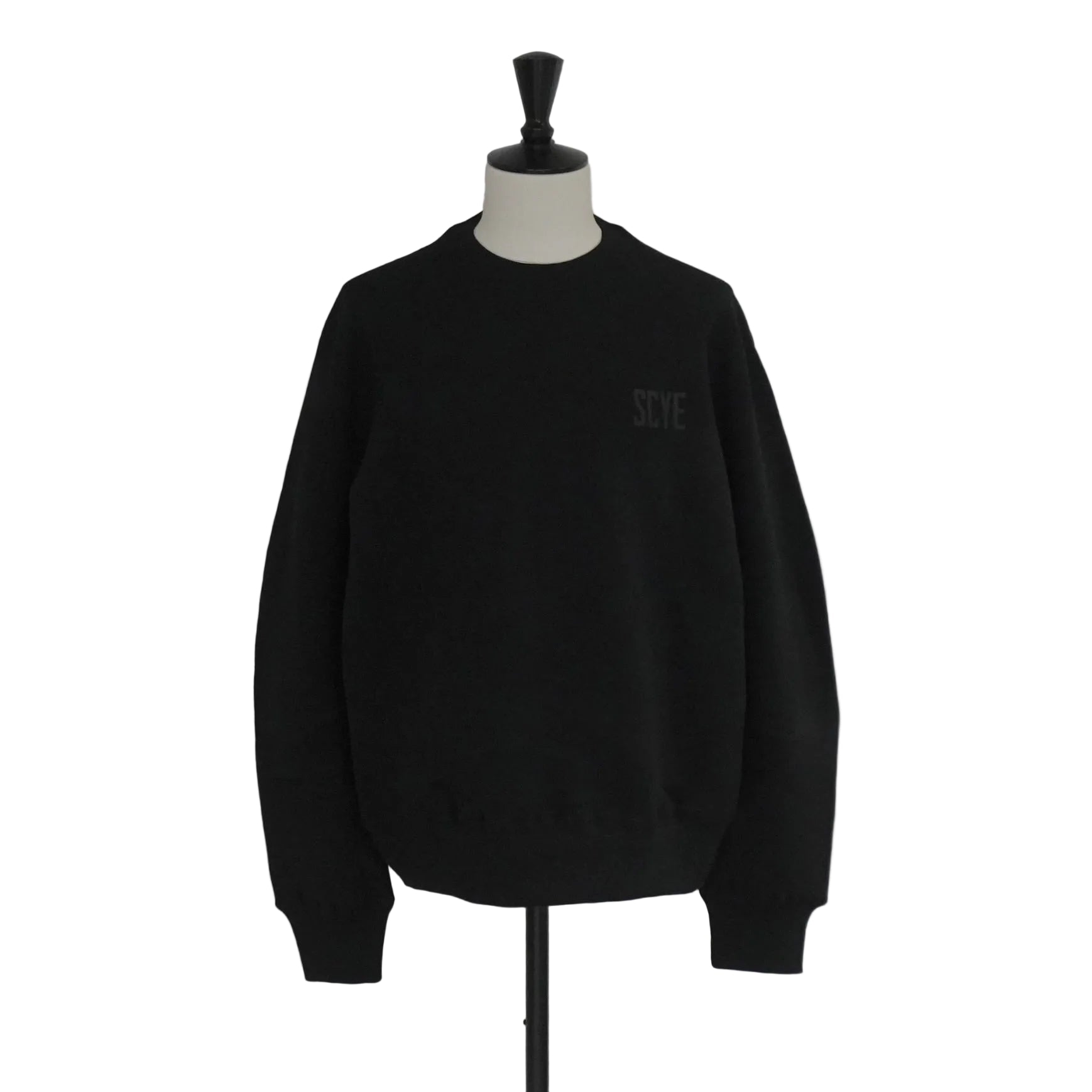 [SCYE BASICS] Fleece Back Jersey Sweat Shirt