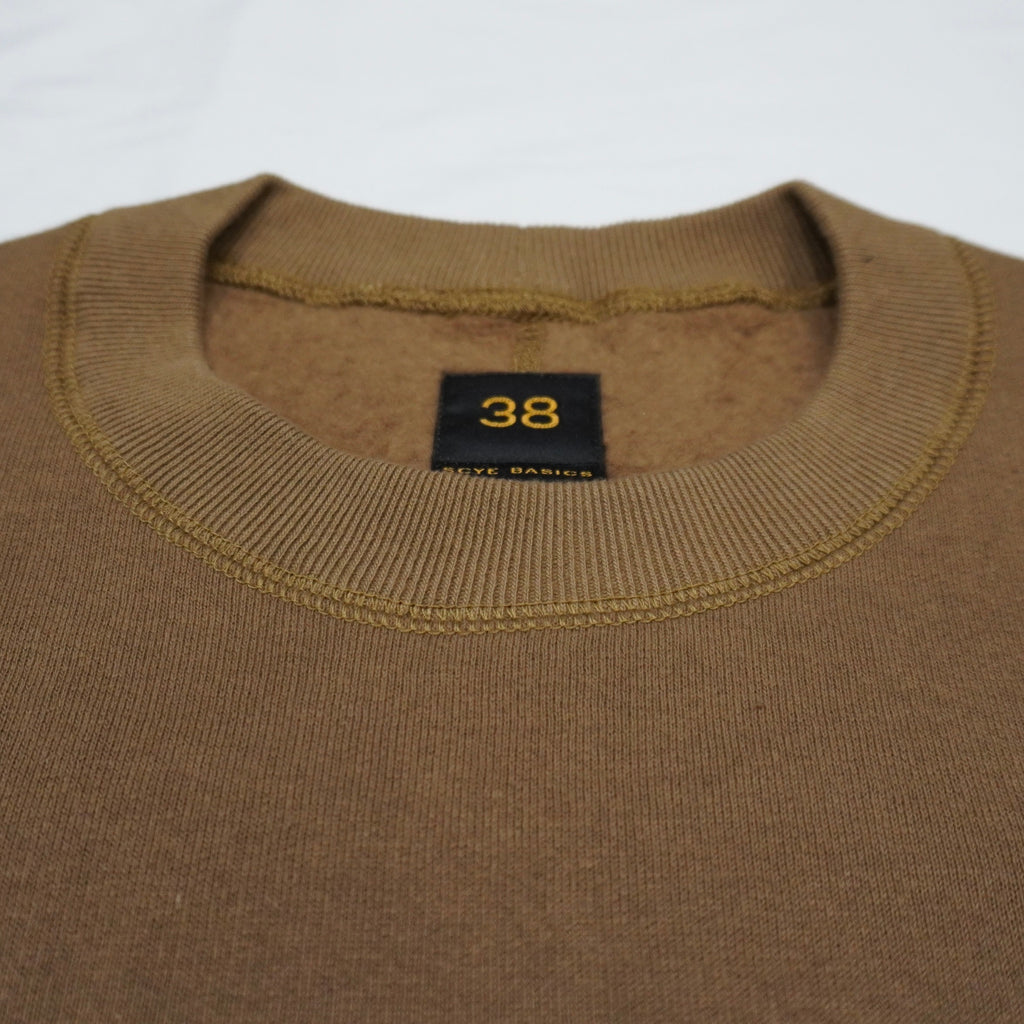 [SCYE BASICS] Fleece Back Jersey Sweat Shirt