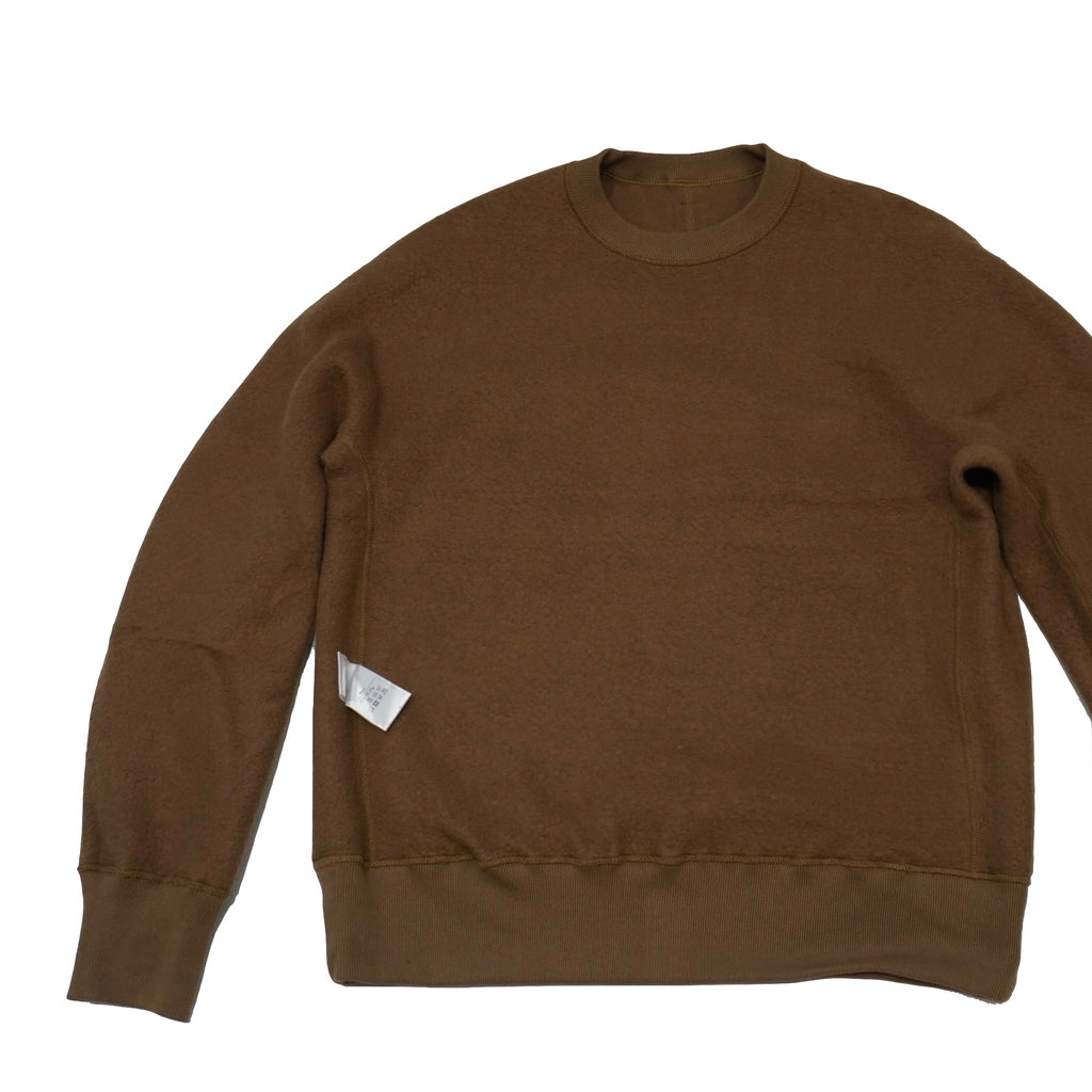 [SCYE BASICS] Fleece Back Jersey Sweat Shirt