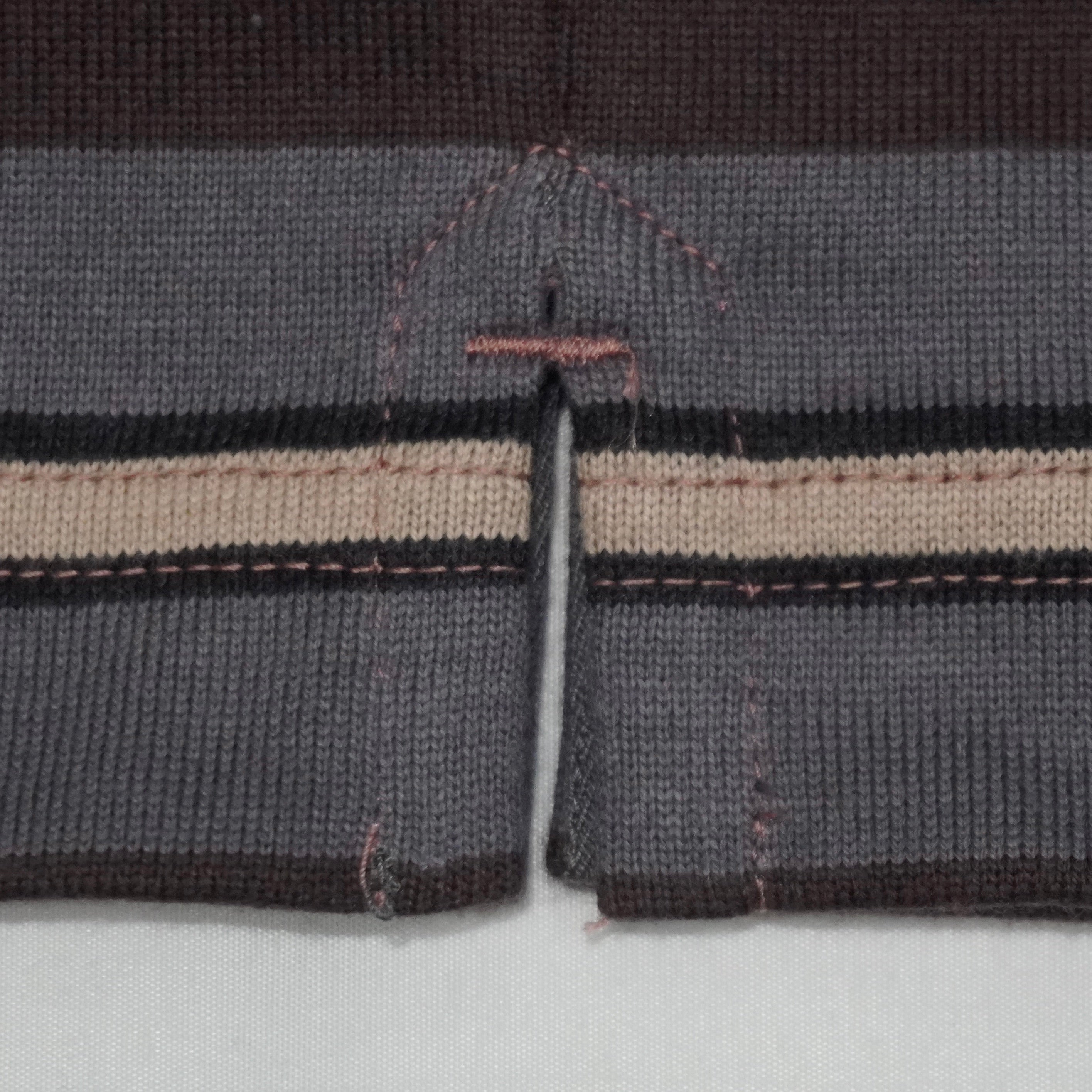 [SCYE BASICS] Multi Striped Cotton L/S T-Shirt