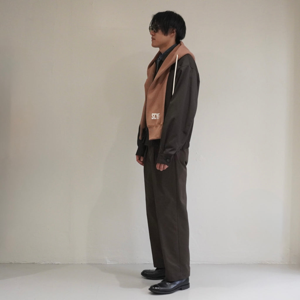 [SCYE BASICS] FINX COTTON Gaberdine Blouson Jacket