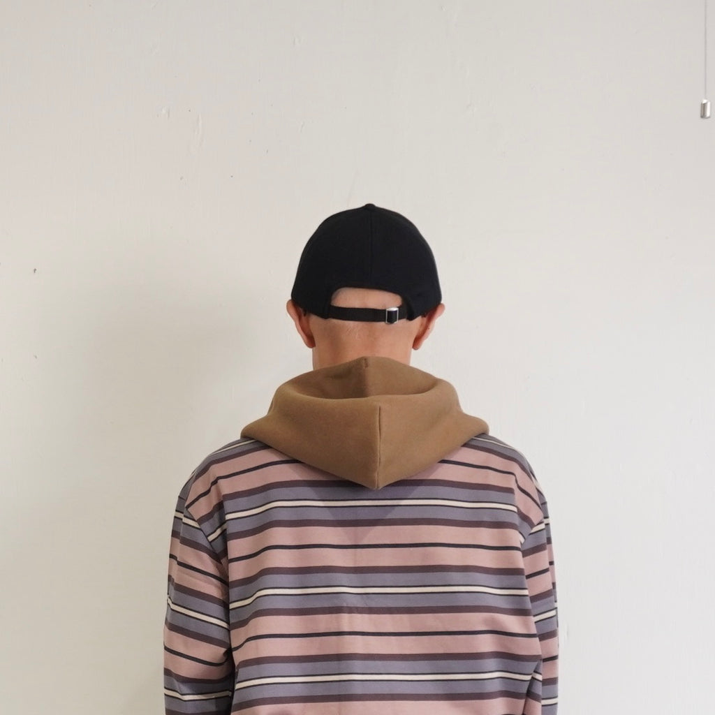 [SCYE BASICS] Fleece Back Jersey Hooded Scarf