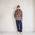 [SCYE BASICS] Fleece Back Jersey Hooded Scarf