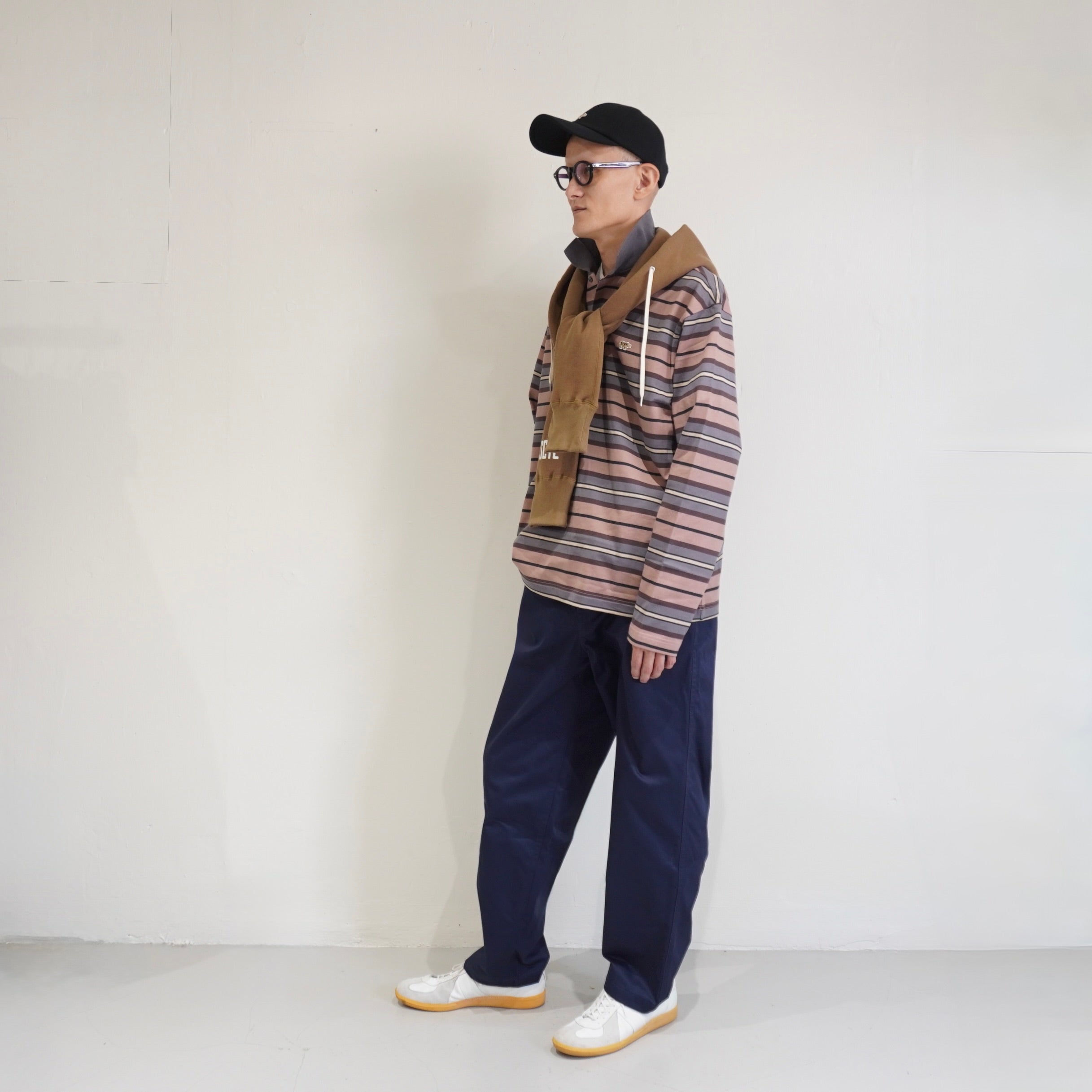 [SCYE BASICS] Fleece Back Jersey Hooded Scarf
