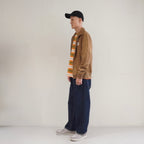 [SCYE BASICS] Fleece Back Jersey Zip Up Top