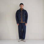 [SCYE BASICS] Fleece Back Jersey Zip Up Top