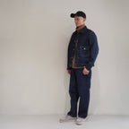 [SCYE BASICS] Fleece Back Jersey Zip Up Top