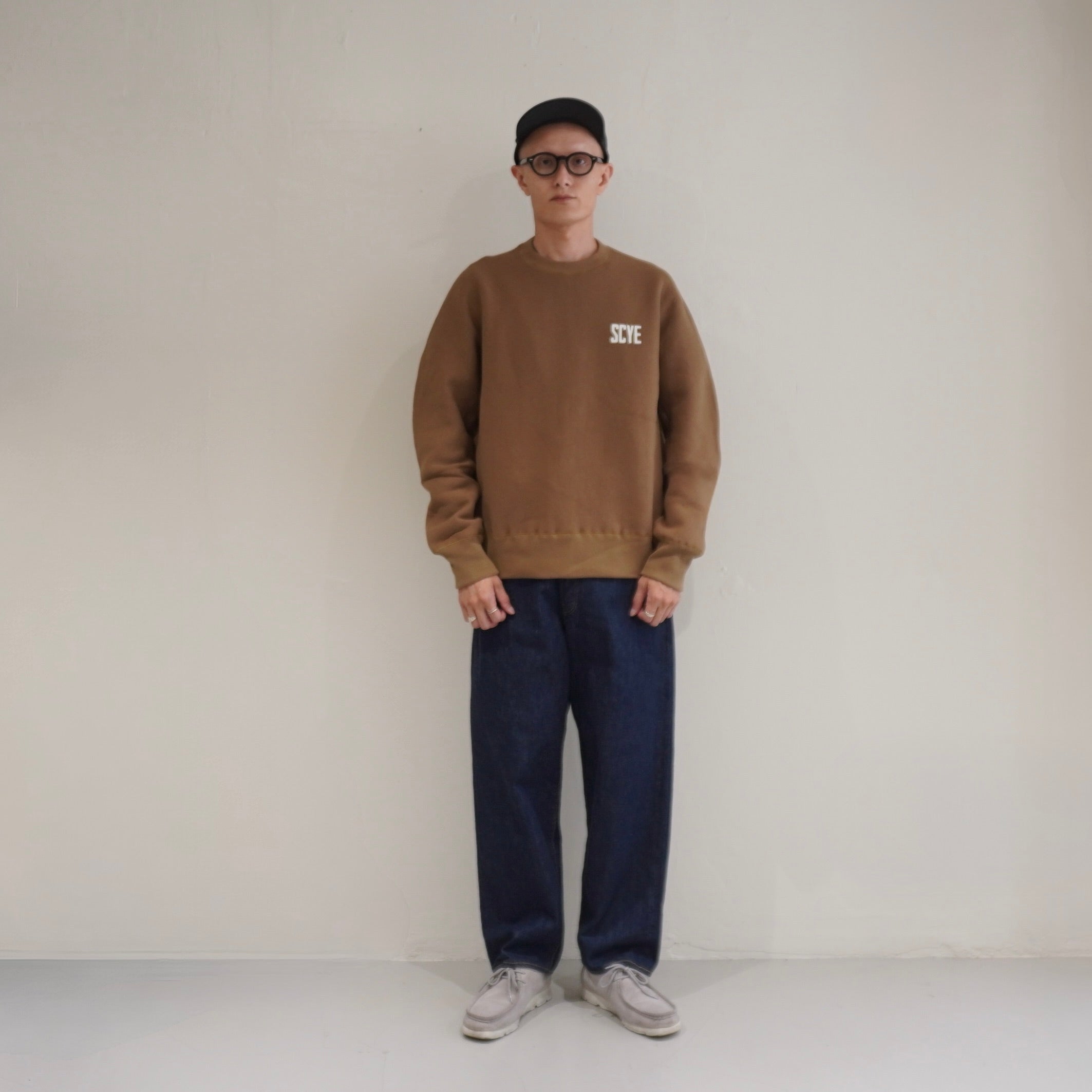 [SCYE BASICS] Fleece Back Jersey Sweat Shirt