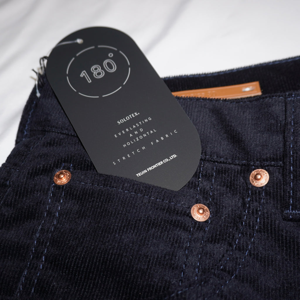 [SCYE BASICS] SOLOTEX Stretch Corduroy Wide Leg Jeans