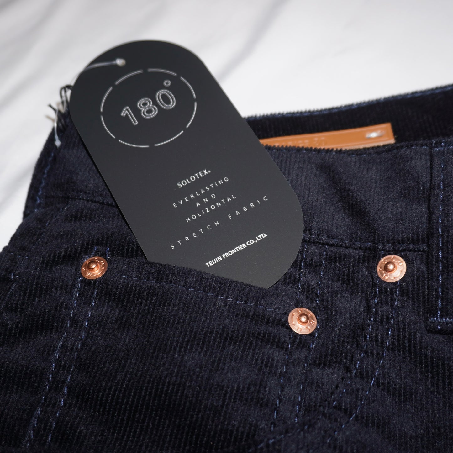 [SCYEBASICS] SOLOTEX Stretch Corduroy Wide Leg Jeans