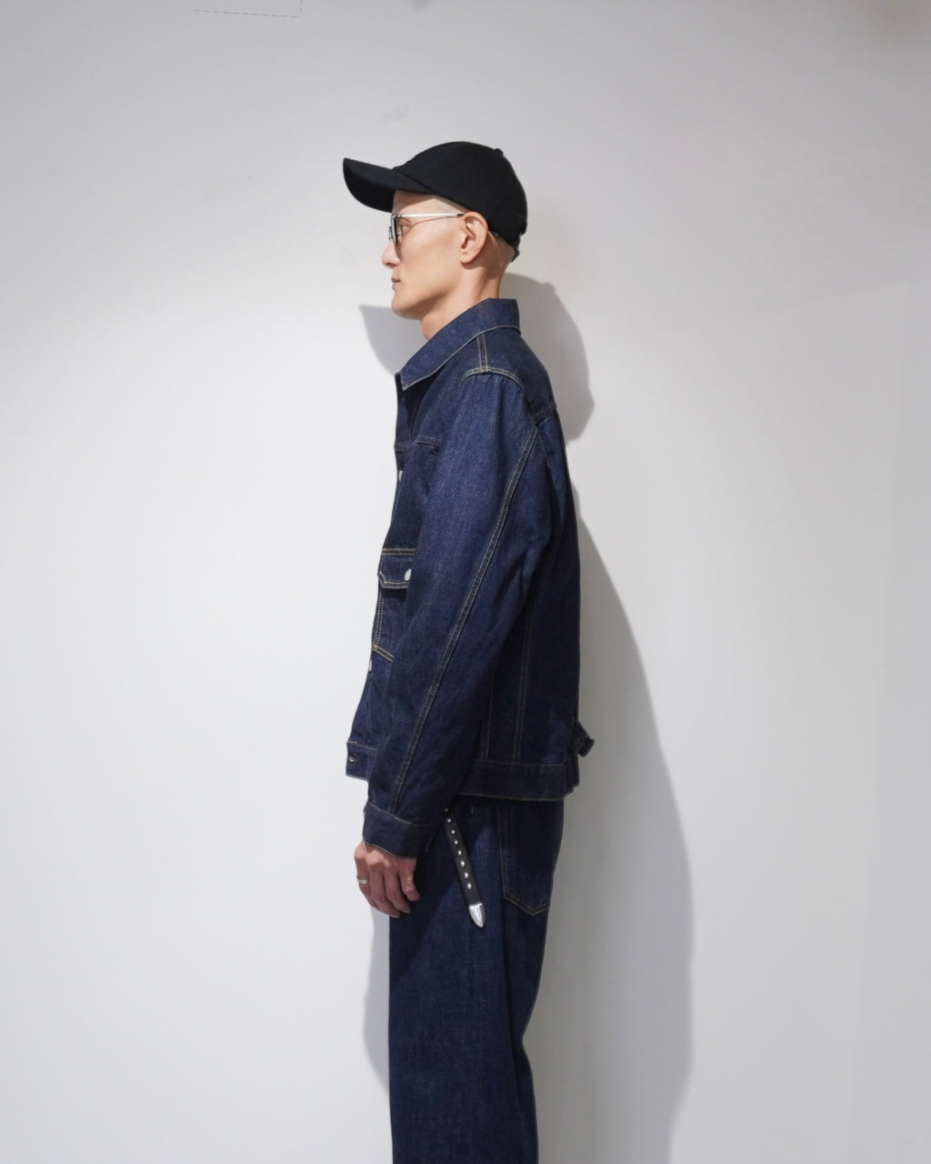 [SCYE BASICS] Bio-Baumwoll-Jeansjacke Typ 1