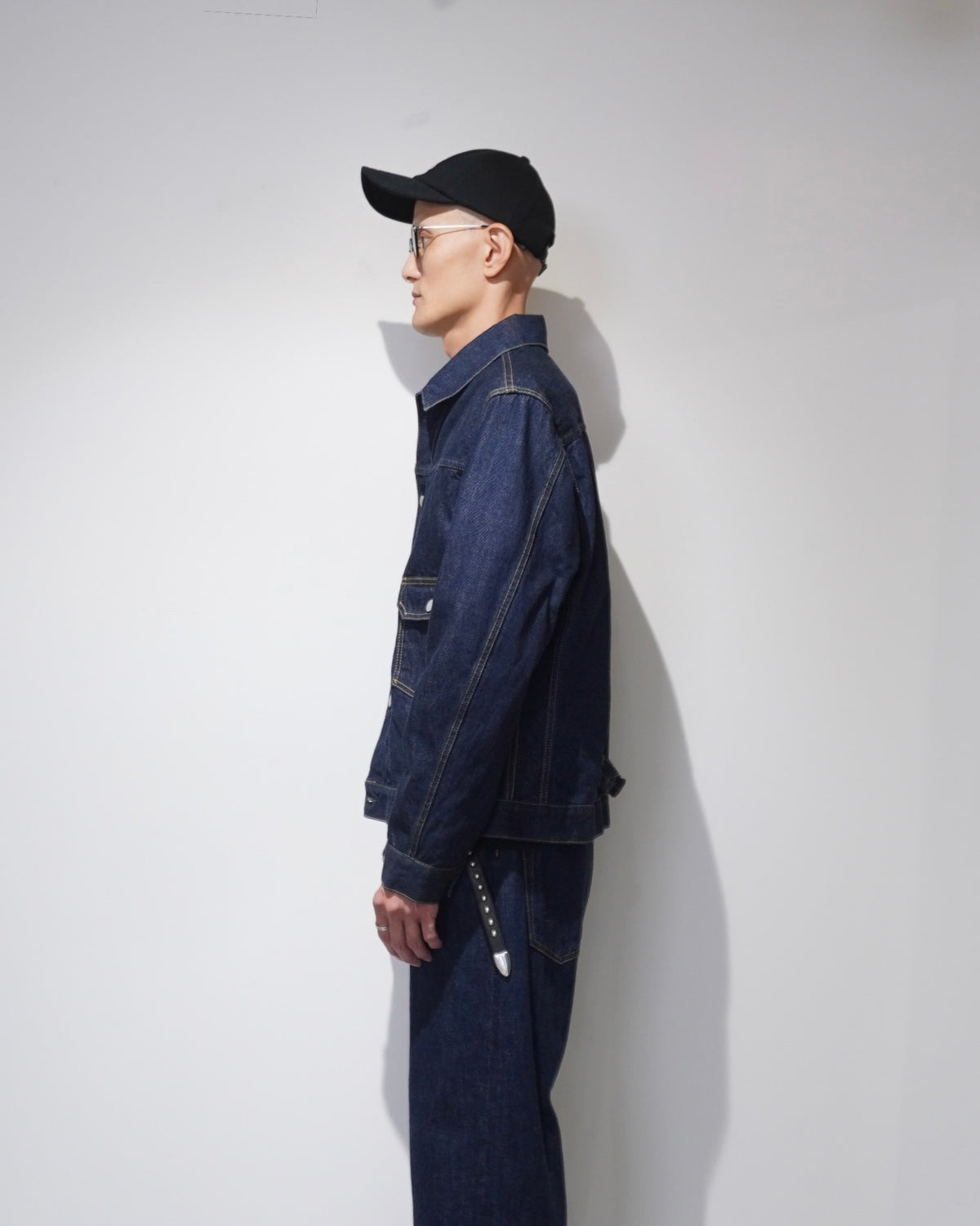[SCYE BASICS] Bio-Baumwoll-Jeansjacke Typ 1