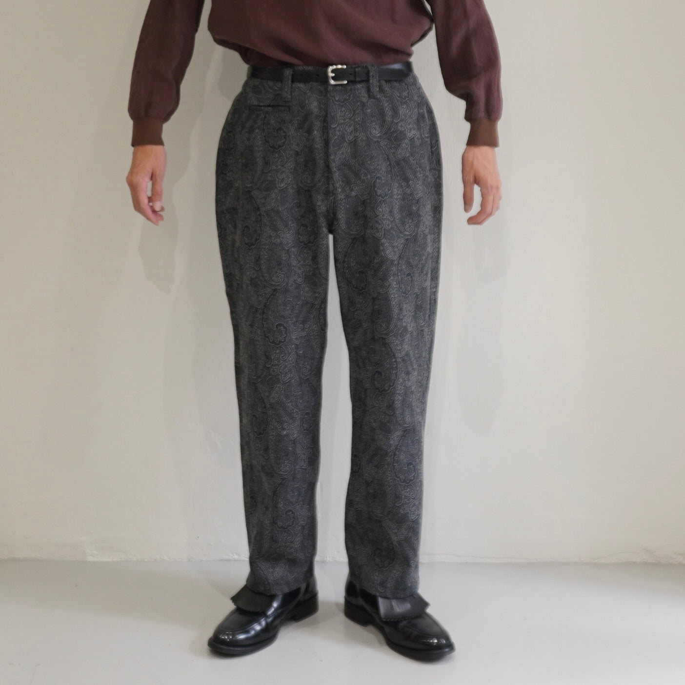 [BRUNABOINNE] George Paisley Pants