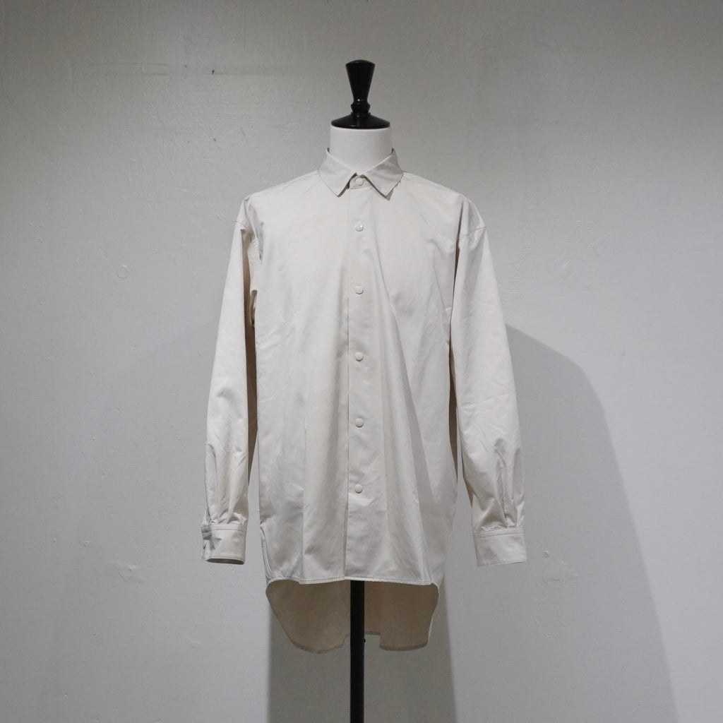 [SCYEBASICS] High Density Mil Cloth Snap Shirt