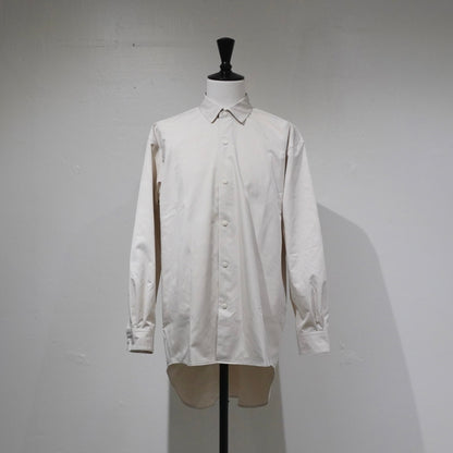 [SCYEBASICS] High Density Mil Cloth Snap Shirt