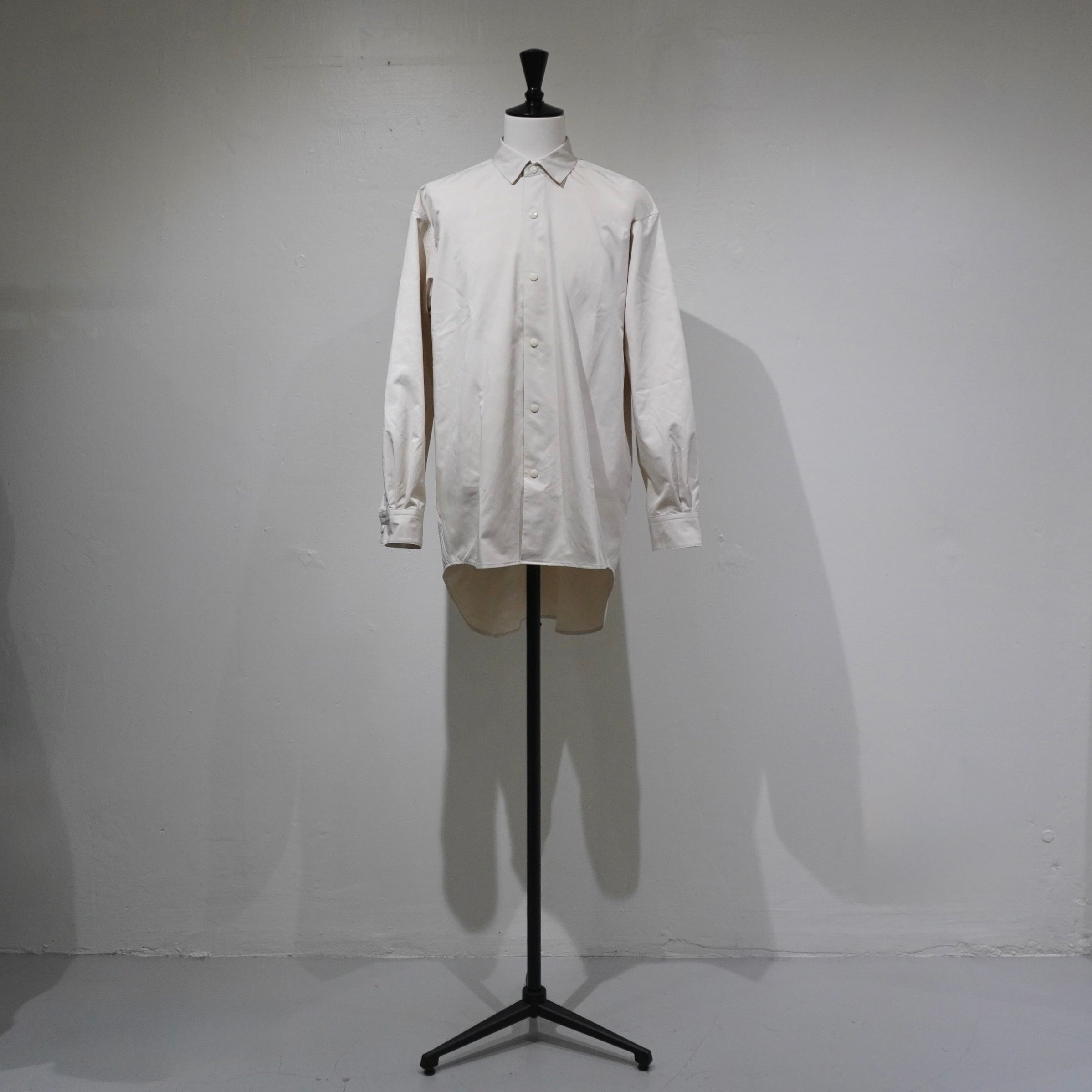 [SCYEBASICS] High Density Mil Cloth Snap Shirt