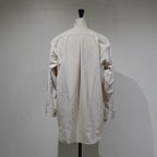 [SCYEBASICS] High Density Mil Cloth Snap Shirt