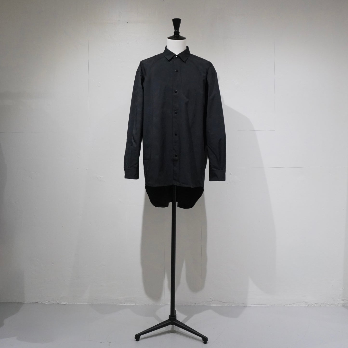 [SCYEBASICS] High Density Mil Cloth Snap Shirt