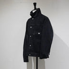 [SCYE BASICS] Selvage Black Denim Jacket Type2