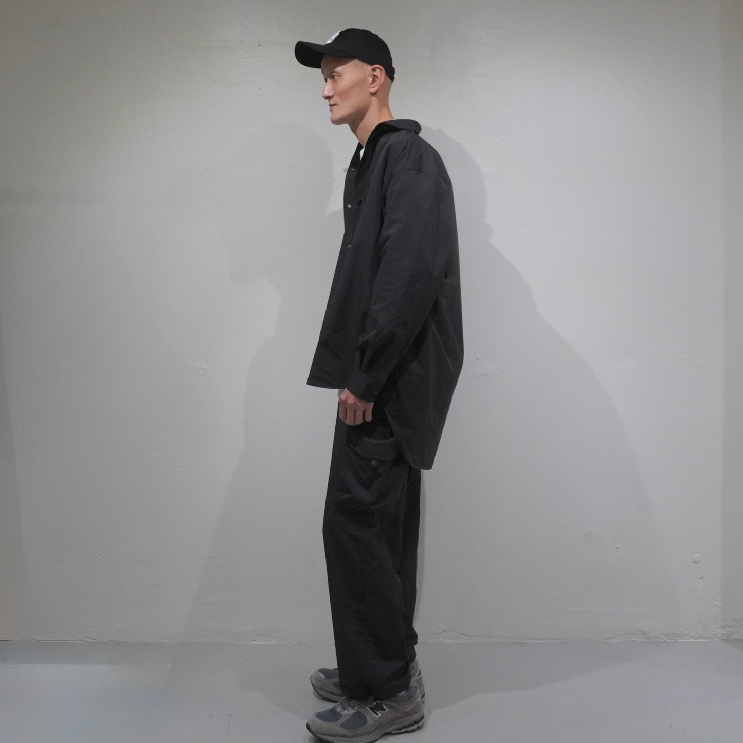 [SCYEBASICS] High Density Mil Cloth Snap Shirt