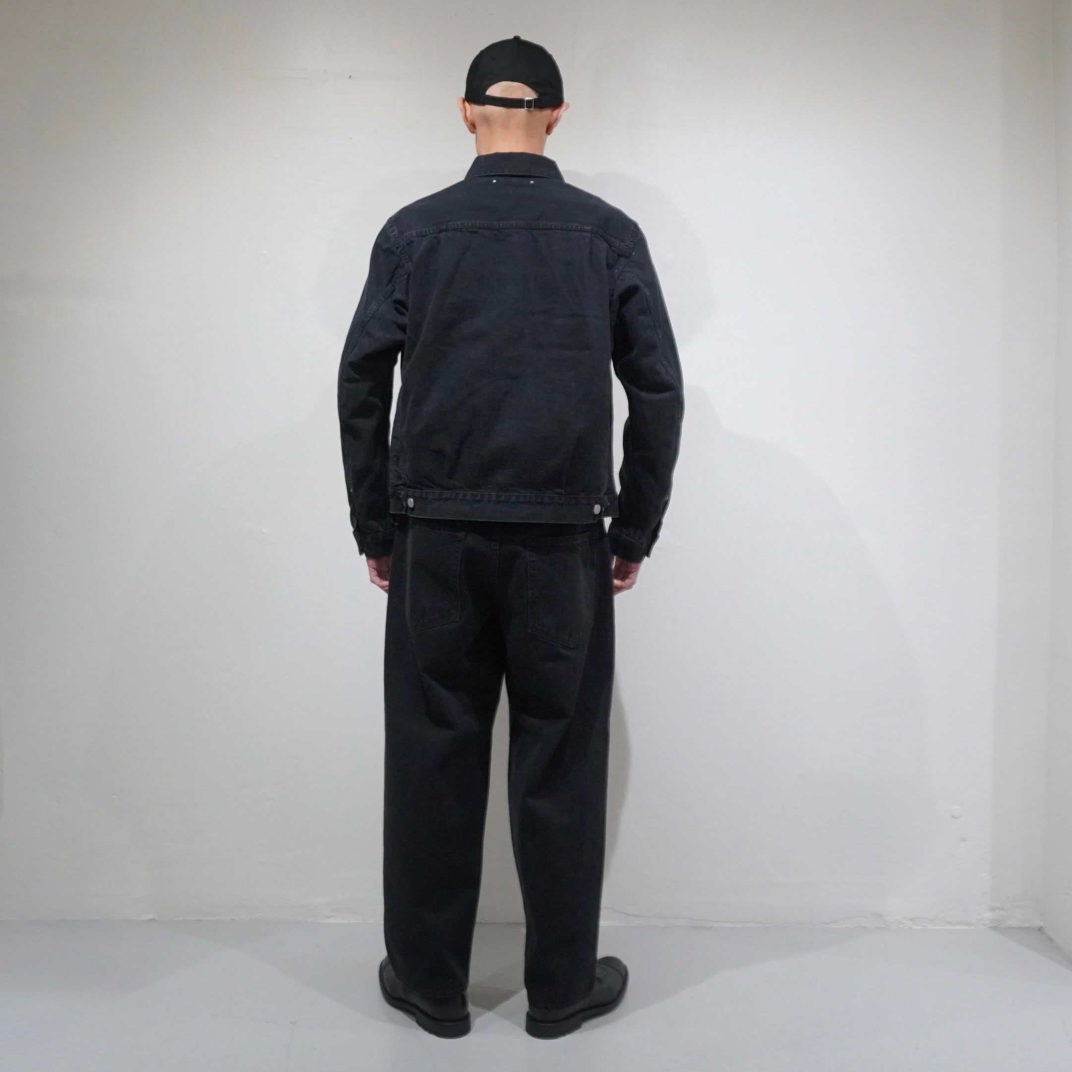 [SCYE BASICS] Selvage Black Denim Jacket Type2