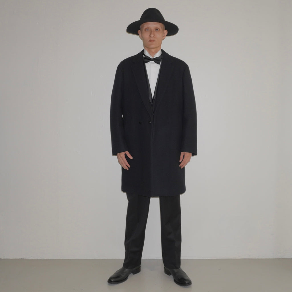 [SCYE BASICS] Super140'S Wool Melton Tailored Coat サイ スーパー140 ウールメルトン テーラード コート - apartir Online Store アパルティール セレクトショップ