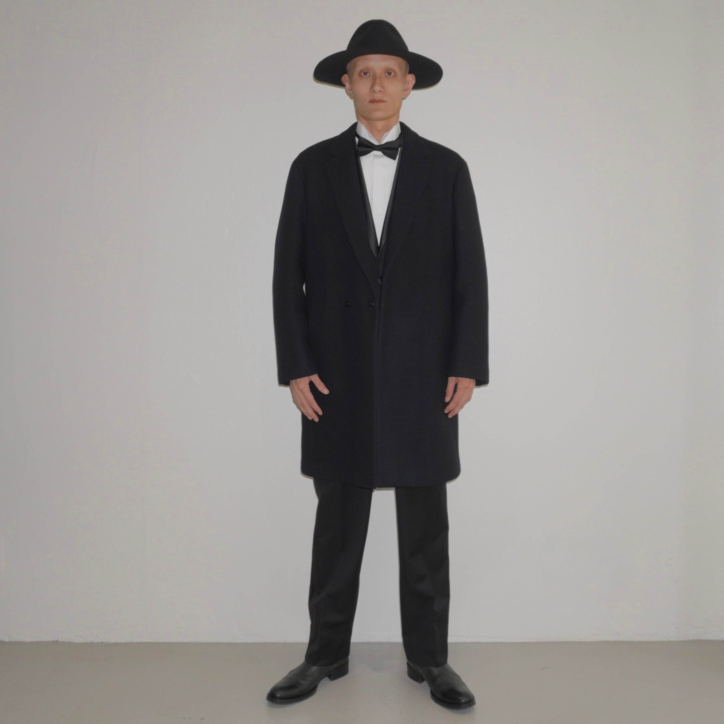 [SCYE BASICS] Super140'S Wool Melton Tailored Coat サイ スーパー140 ウールメルトン テーラード コート - apartir Online Store アパルティール セレクトショップ