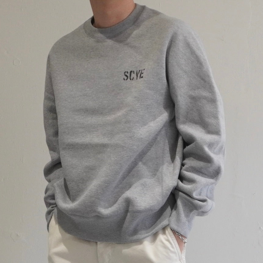 [SCYEBASICS] Fleece back Jersey Sweat Shirt