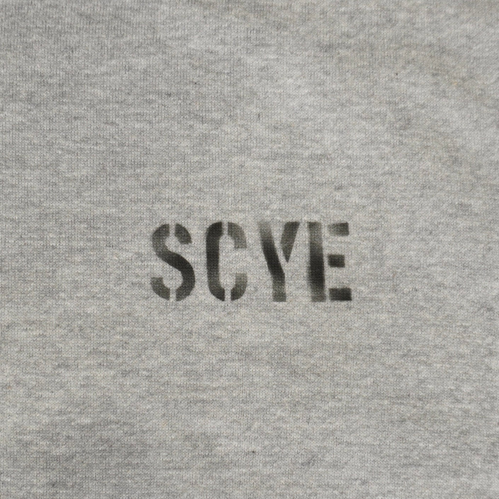 [SCYEBASICS] Fleece back Jersey Sweat Shirt