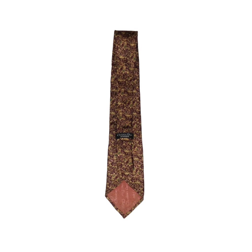 [OLD] Christian Dior Paisley Pattern Tie